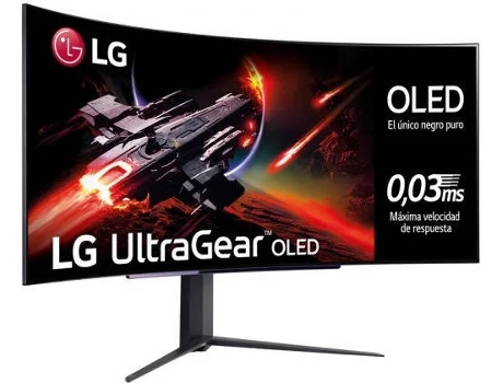 Monitor Curvo LG 32SQ700S-W (44.5'' - Wide Quad HD - 240 Hz - Negro)