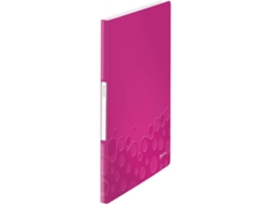 Carpeta LEITZ WOW 20 bolsillos Rosa (A4 - Capacidad: 40 hojas)
