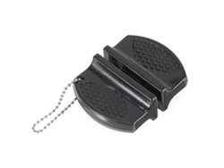 Mini Afilador De Cuchillos Portátil Multifuncional Con Piedra De Afilar, Accesorio De Cocina Negro