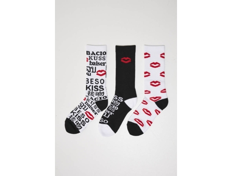 Conjunto de 3 Medias MISTER TEE Algodón Hombre (39-42 - Multicolor)