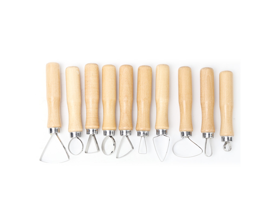 Kit de 10 herramientas para manualidades de cerámica, elaboración de jabón y bricolaje.