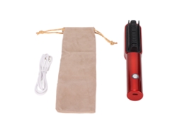Pente Elétrico De Cabelo Com Carregamento Usb Seguro Pequeno Para Alisamento E Ondulação Ideal Para Casa E Viagem