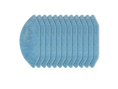 Substituição de esfregão de microfibra lavável e reutilizável para ecovacs