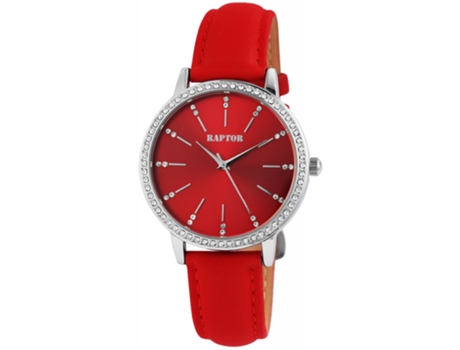 Mujer reloj mujer con pulsera en piel genuina decorada con 60 piedras similares y brillantes