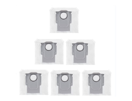 6pcs saco de pó para xiaomi roborock q7 max/q7max+/t8/g10s/g10spro