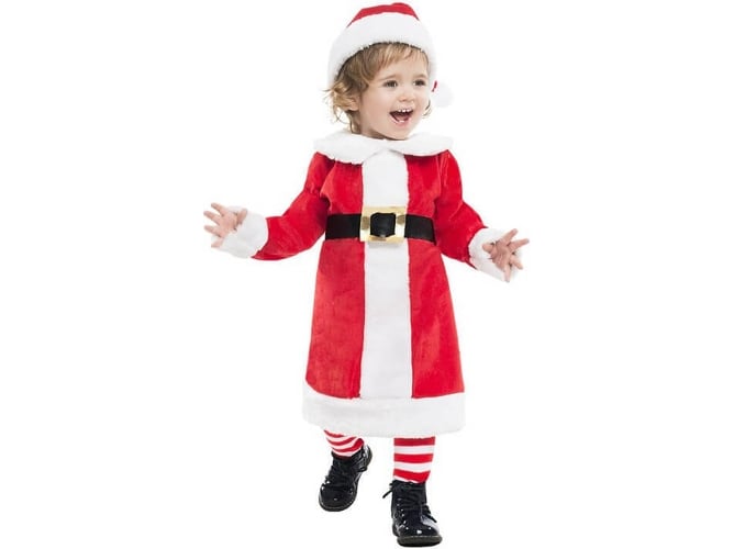 Disfraz de Bebé DISFRAZZES Mamá Noel (Talla: 6 a 12 meses)