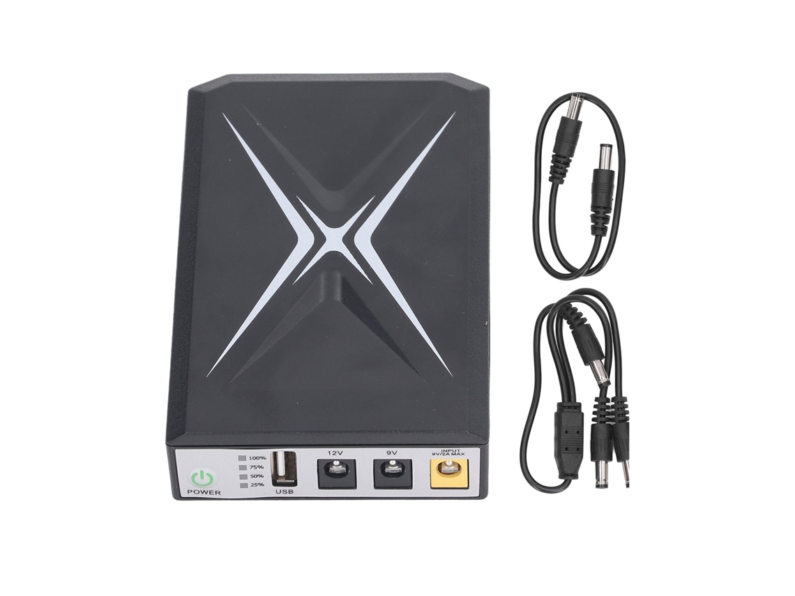Mini Ups Batería De Reserva 10400mah Suministro De Energía Ininterrumpido Para Cámara De Seguridad Router Wifi