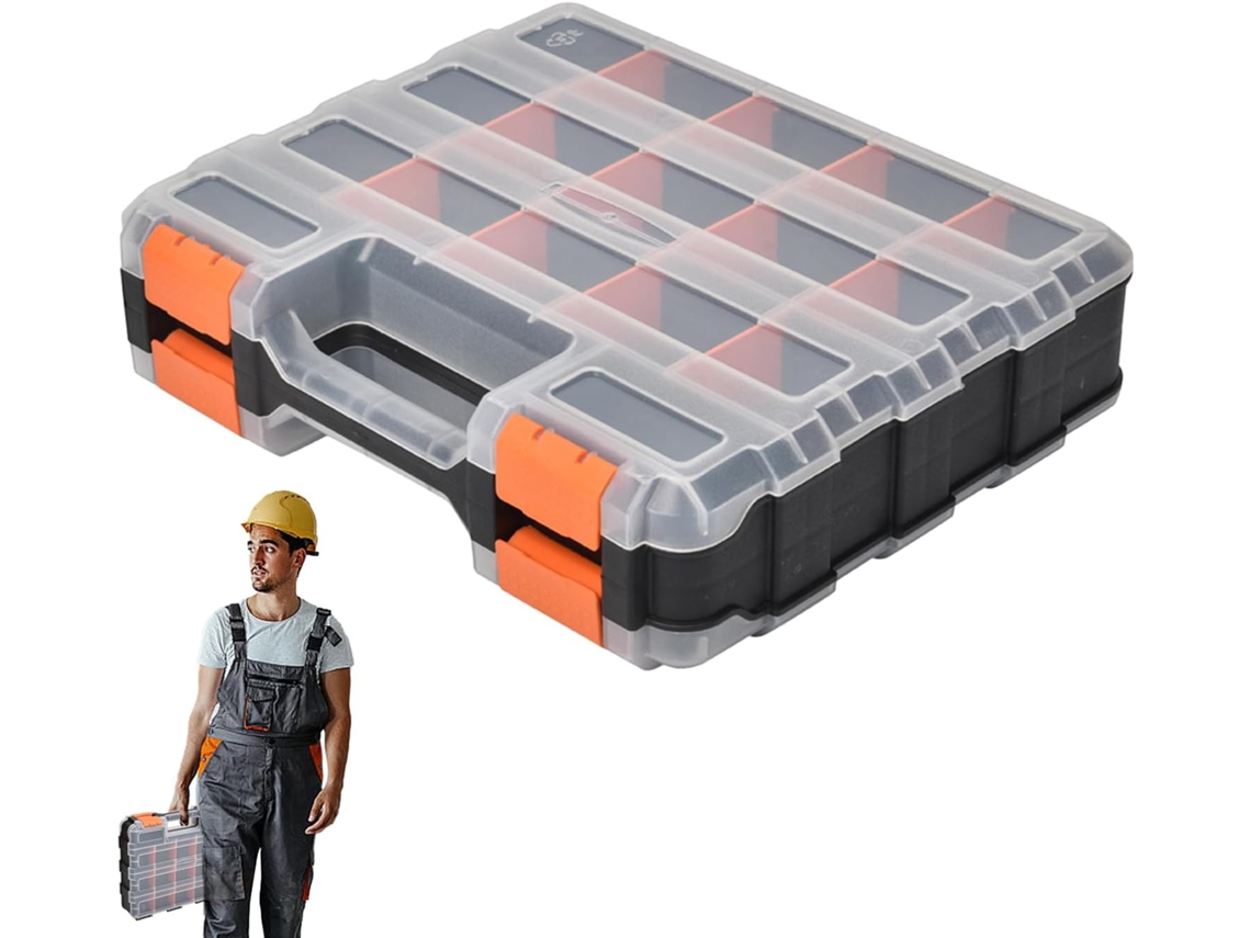 3 10 Organizador De Piezas Pequeñas – Juego De Cajas De Almacenamiento Atornillables Con