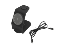 Base Station De Carregamento Sem Fio Magnético 3 Em 1 Para Iphone 12 13 14, Fones De Ouvido Ios E Relógio