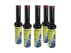 Aspersor de Riego Turbina TORO Mini8 1/2'' Alcance 6 a 10,7 M Pack 5 TORO