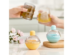 Molde De Silicona Para Hacer Bolas De Hielo De 6 Cm Con Embudo Para Cócteles De Whisky, Con Un Bonito Diseño En Forma De Bombilla.