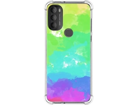 Carcasa Motorola Moto G71 5G TUMUNDOSMARTPHONE Dibujos Antigolpes Acuarela 03 Multicolor