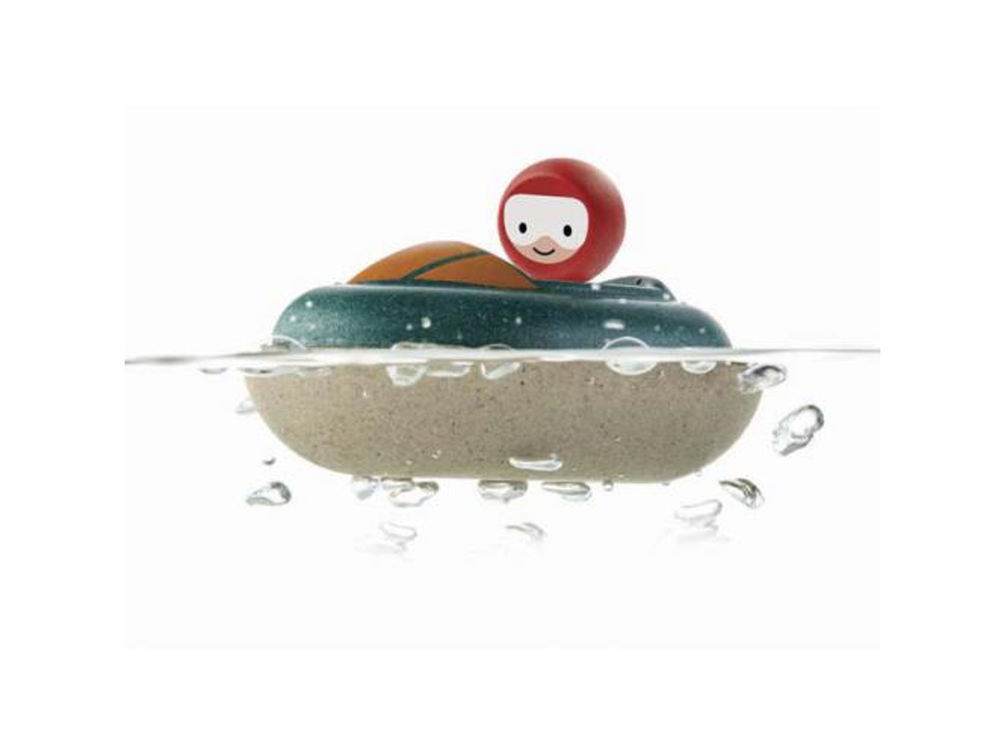 Juguete de Baño PLAN TOYS Lancha Rápida en Madera