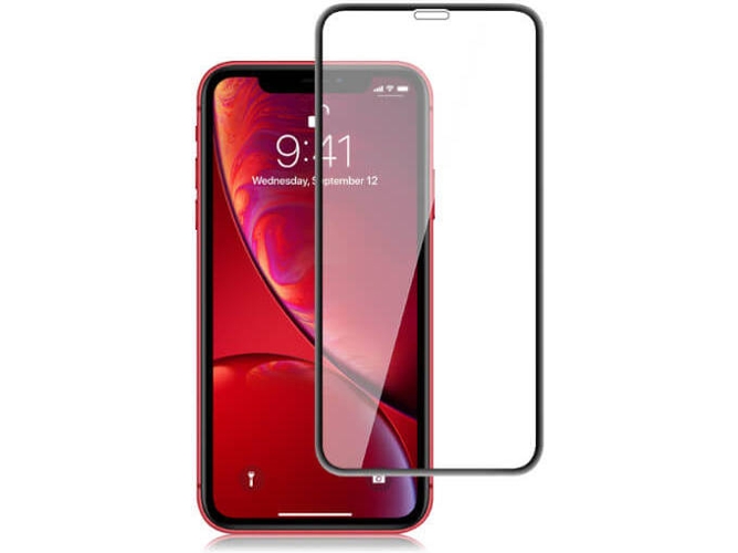 Protector de Cristal Templado Apple iPhone XR M3DTEGLIPHONEXR_ES Negro