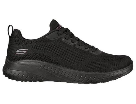 Zapatillas Deportivas SKECHERS Bobs Squad Chaos Face Off (Negro - Tejido- 36)