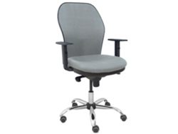 Sillas de Escritorio jorquera respaldo bali gris assento bali gris base cromada e rodas parquet