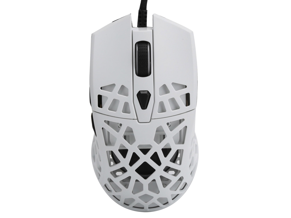 Mouse Gamer Fio Ajazz 6 Botões Ajuste Dpi 6 Velocidades Design Oco Sensor Pmw3327 1000hz