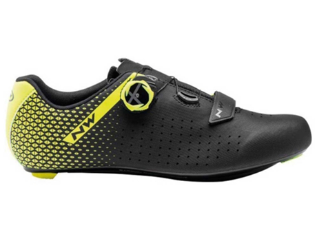 Zapatillas para Hombre NORTHWAVE Carretera Core Plus 2 Negro para Ciclismo (EU 46)