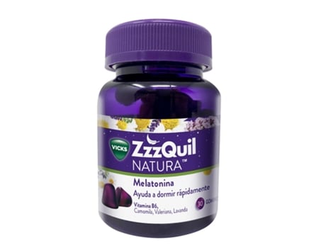 Complemento Alimentar ZZZQUIL Zzzquil Gominolas Melatonina 30 Ct