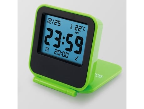 Pequeño Mini Reloj Despertador Digital De Viaje ZMING