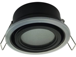 Lámpara de Techo CRISTALRECORD Alhambra (Negro - GU10 - Máx. 50W - Aluminio)