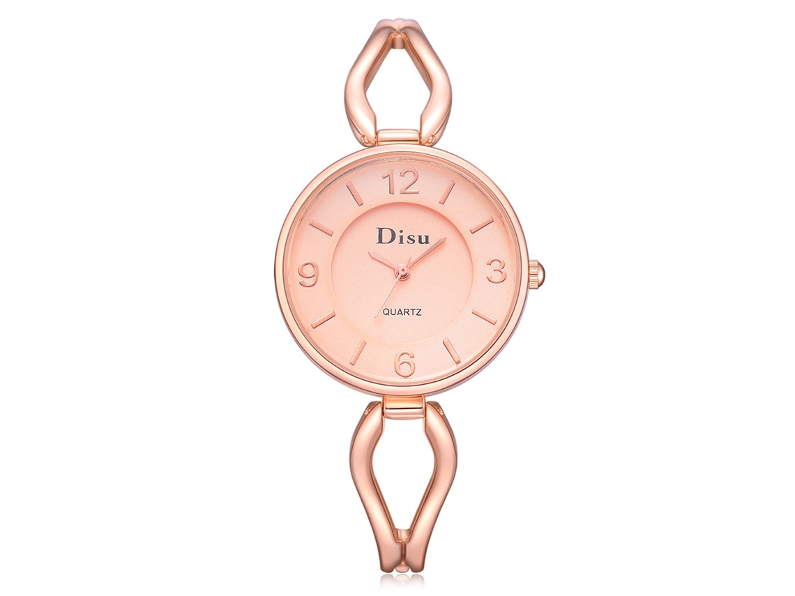 Reloj De Moda Para Mujer Gaiety, Correa De Cuero, Cuarzo Analógico, Redondo, Blanco.
