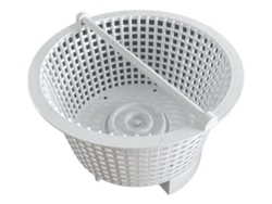 Cesta de skimmer para piscina al aire libre de la colección White Leaves slowmoose