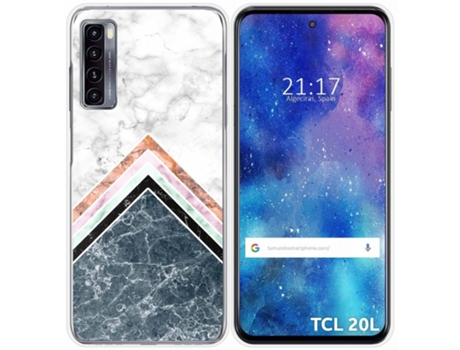 Carcasa TCL 20L / 20L+ TUMUNDOSMARTPHONE Dibujos Multicolor
