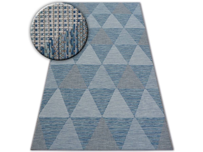 Alfombra DYWANY LUSZCZOW Sizal Loft 21132 (Azul - 60 x 110 cm - Polipropileno)
