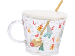 Taza De Agua Con Tapa, Diseño De Leche, Portátil, Vaso Festivo, Adorable Para Café, Bonita Casa