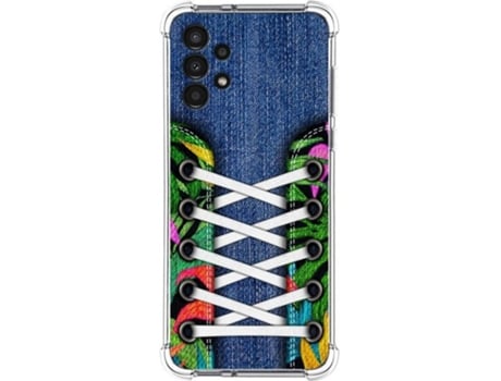 Carcasa para Samsung Galaxy A13 4G TUMUNDOSMARTPHONE Dibujos Antigolpes Zapatillas 13 Multicolor