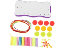 Kit Para Hacer Pulseras Trenzadas Para Niños Y Niñas, Plástico Morado, Máquina