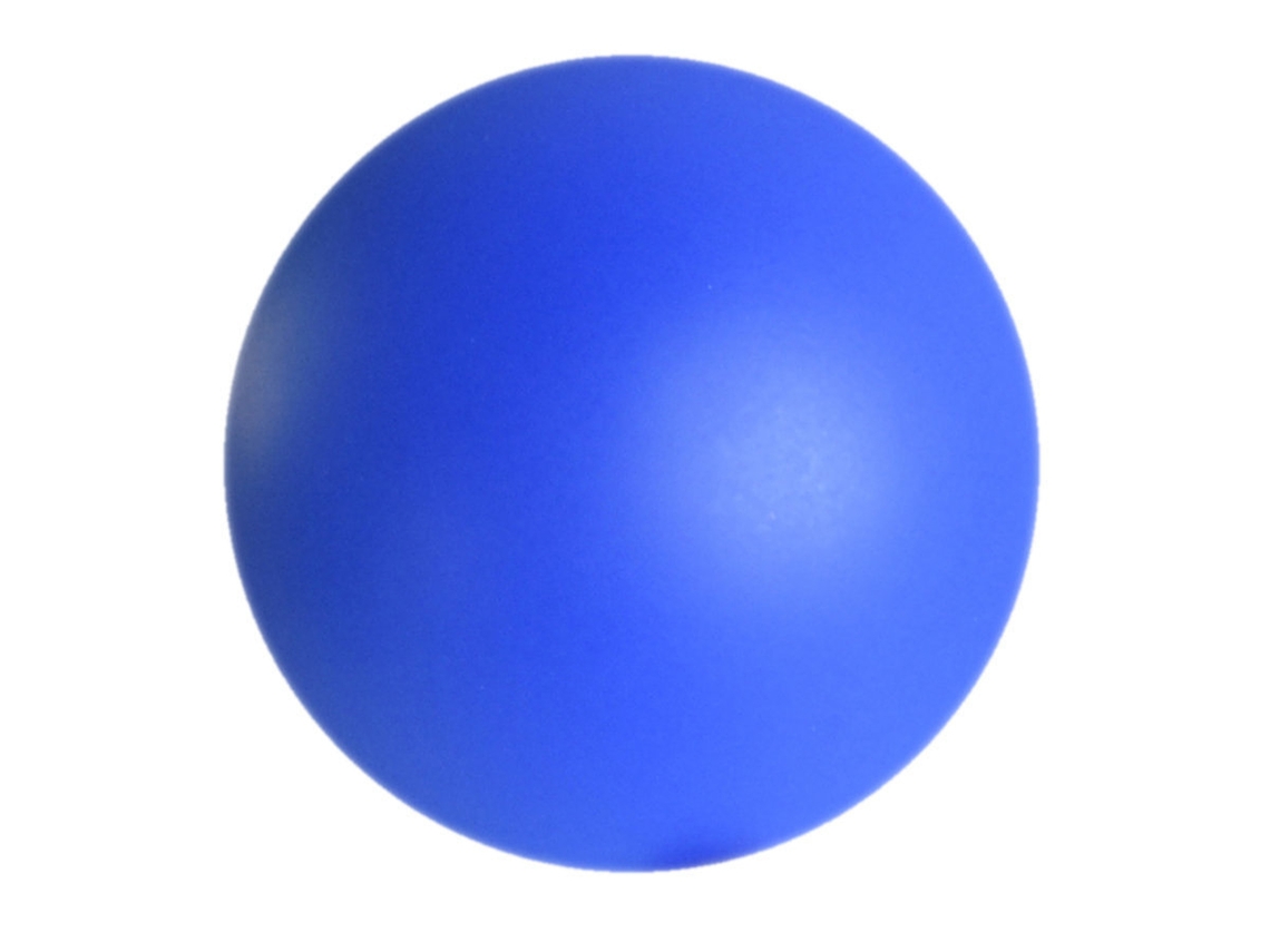 Pelota De Ejercicios De Mano De Espuma De Poliuretano Azul De 6,3 Cm (2,48 Pulgadas), Ligera, Para Entrenamiento De Fuerza Y Alivio Del Estrés.