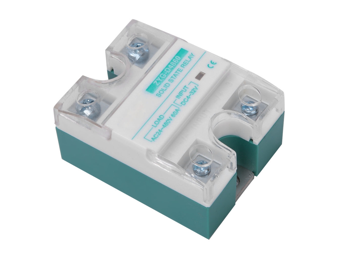 2026dz-rele Estático De Estado Sólido Zyg D4860 Con Indicador Led Para Equipos Eléctricos 4-32v 60a
