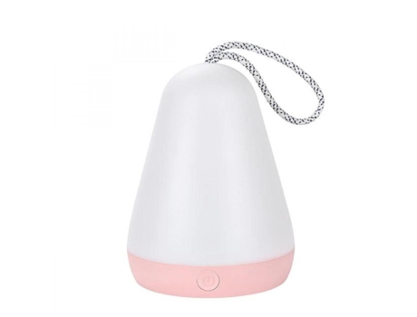 Lámpara de escritorio LED brillante portátil, lámpara de noche para dormitorio ajustable con Control remoto, recargable por USB, linterna para exte...