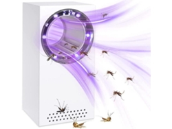 Bubbacare Lámpara antimosquitos Trampa para mosquitos para interiores Mata moscas Lámpara eléctrica repelente de mosquitos para interiores SSS