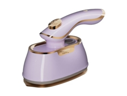 Ferro A Vapor Portátil De Cerâmica, Mini Ferro Elétrico Com Função De Vapor Contínuo, Eletrodoméstico Para Passar Roupa-púrpura