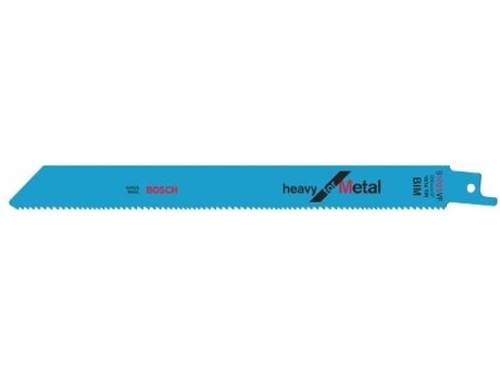 Hoja de Sierra de Sable BOSCH S 1025 Vf Heavy para Metal