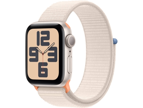 APPLE Watch SE GPS 40 mm Blanco Estrella con Loop Deportiva Blanco Estrella