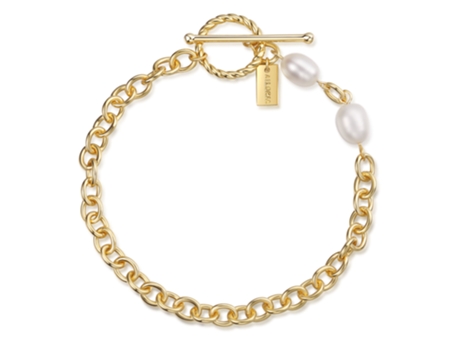 Pulsera oro/perla blanca AILORIA Shouhei (Blanco - 20 x 0.5 x 2.7 cm)