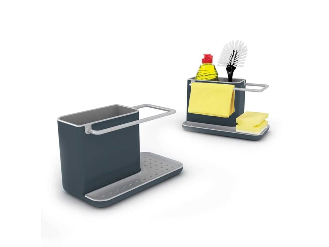 Móvel Debaixo Da Pia Da Cozinha - Cinza E Preto, Pequeno, Design Moderno, Adequado Para Cozinhas Domésticas.