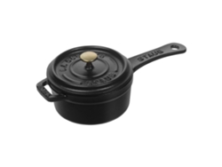 Cazo 10 cm, Hierro fundido, Negro STAUB