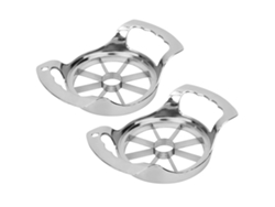 2 Cortadores De Fruta De Acero Inoxidable 304 De 3,5 Pulgadas Para Peras, Herramienta De Corte Rápido Para La Cocina.