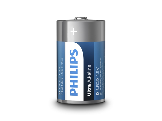 Pilas PHILIPS Batería LR20E2B/10