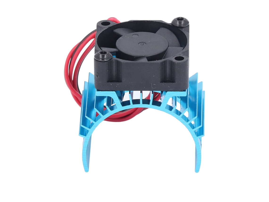Refrigerador de motor para coche RC con disipador de calor de aluminio azul