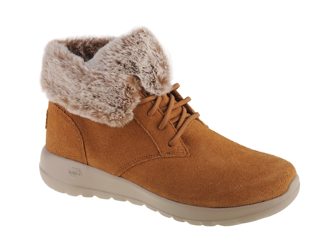 Zapatos SKECHERS Mujer (Gamuza - Marrón - 36)