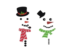 Omni-adorno Navideño Magnético De Muñeco De Nieve Para Nevera Puerta Garaje Pared Con Diseño Combinable 50*40cm