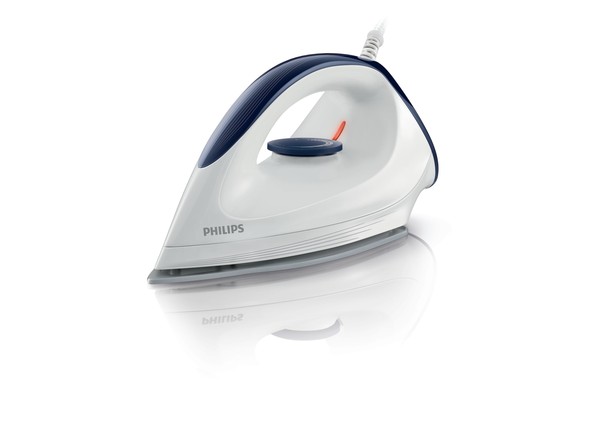 Plancha de Vapor a Seco PHILIPS GC160/02 (1200 W - Base: DynaGlide)