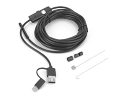 Endoscopio Usb 3 En 1 Lente 5.5mm 6led Cable 5m Impermeable Ip67