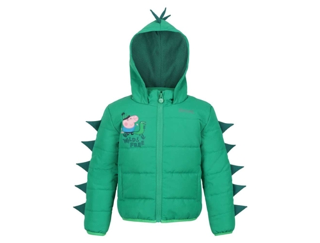 Casacos REGATTA Jaqueta Peppa Pig Padded Verde 24 Months-3 Years Rapaz